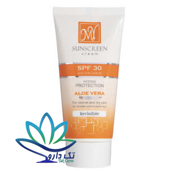 کرم ضد آفتاب بدون رنگ مای SPF30